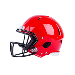 Naklejka premium football helmet isolated on white