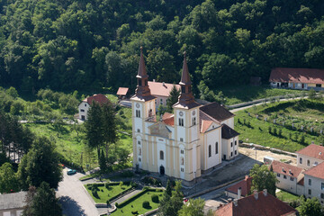 Parish church of the Assumption of the Virgin Mary in Pregrada, Croatia