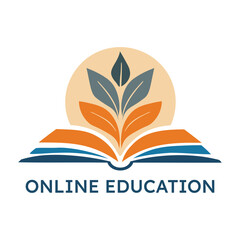 Online Education Logo Design Template