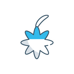 Bath Sponge vector icon