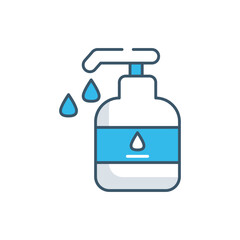 Hand Sanitizer vector icon