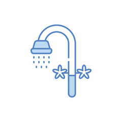 Shower vector icon