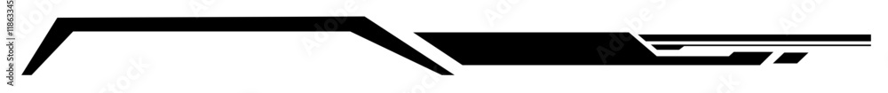 Poster digital technology style line and element