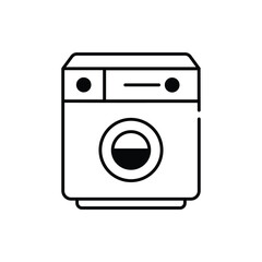 Washing Machine vector icon