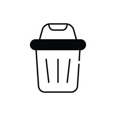 Trash Can vector icon