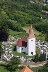 Chapel of the Holy Cross in the village Sveti Kriz Brdovecki, Croatia