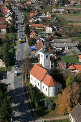 Parish church of the Assumption of the Virgin Mary in Pescenica, Croatia