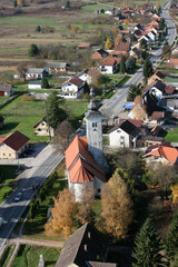 Parish church of the Assumption of the Virgin Mary in Pescenica, Croatia