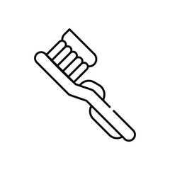 Toothbrush vector icon
