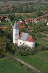 Parish church of St. George and the Immaculate Heart of Mary in Kaniska Iva, Croatia