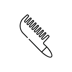 Hairbrush vector icon