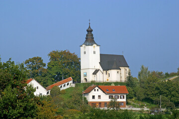 Fototapeta premium Church of the Assumption of the Virgin Mary in Taborsko, Croatia