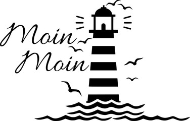 Leuchtturm Moin Moin