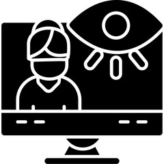 Cyber Stalking Icon
