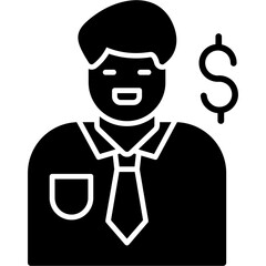 Retail Salesperson Icon