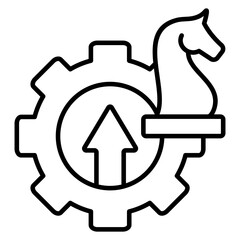 market strategy icon