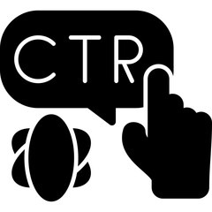CTR (Click-Through Rate) Icon