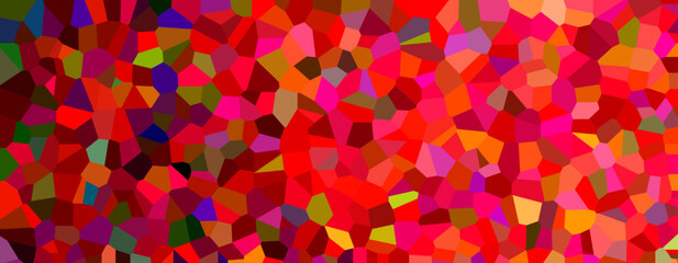 Red color with multicolor crystal modern texture Wallpaper background For Website theme and Mobile Applications, business infographic and social media, modern decoration, art illustration template.