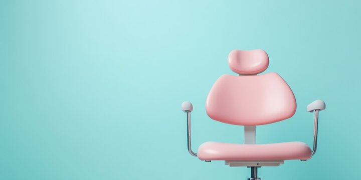 Dental Chair in Modern Office National False Teeth Day and Dental Chair Highlight Wellness and Professionalism