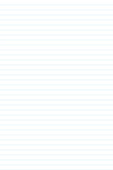 Fototapeta premium White Lined Paper Sheet. Vector Illustration of Blank Lined Paper Sheet on White Background. Eps 10