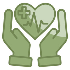 Healthcare Icon Element For Design