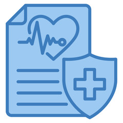 Medical Insurance Icon Element For Design