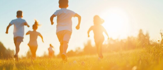 Joyful Family Easter Egg Hunt in Sunlit Park Celebrate Outdoor Togetherness and Happiness