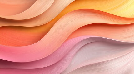 Obraz premium A set of ombrethemed hair dye boxes, artistically arranged in a cascading wave pattern