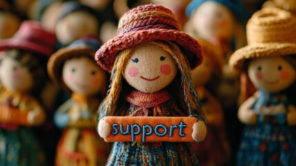 Handcrafted Support: Celebrating Women's Empowerment and Unity 2