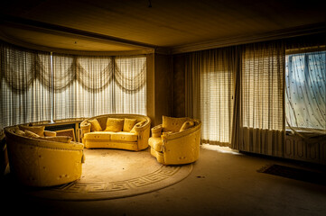 The abandoned German mansion from a rich man.