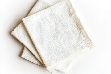 Napkin isolated on white background