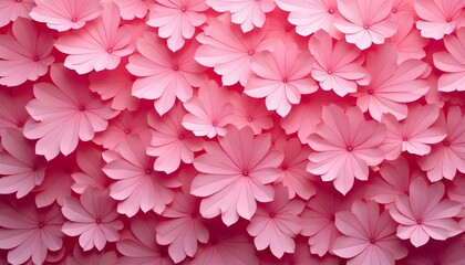 pink leaves pattern background