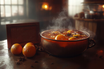 St. Stephen's Day Punch in Tavern