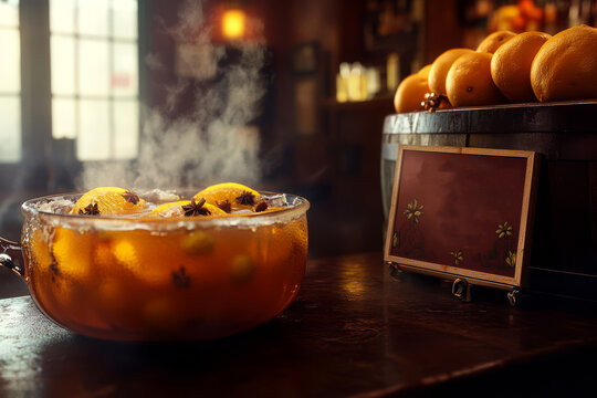 St. Stephen's Day Punch in Tavern - Powered by Adobe