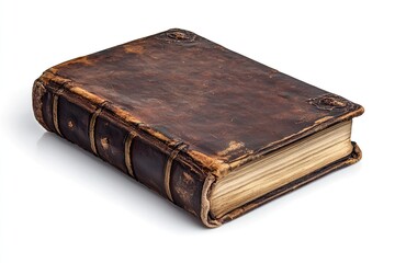 Notebook isolated on white background