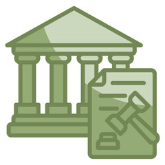 Regulatory Authority Icon Element For Design