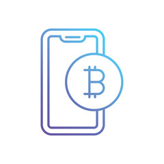 Cryptocurrency vector icon