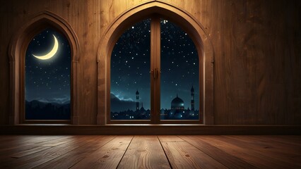 window in the church