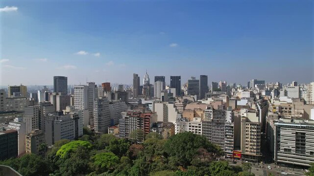 Rep&uacute;blica vista para o Banespa Centro S&atilde;o Paulo Arquitetura Hist&oacute;ria Monumento Pr&eacute;dio Mirante Observat&oacute;rio Turismo Visitas Altura Vista Paisagem Economia Marco &Iacute;cone Desenvolvimento Neg&oacute;cios Cultura 

