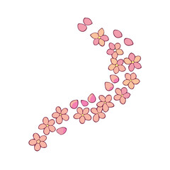 flower petal path vector icon, mother’s day vector illustration - simple illustration of flower petal path perfect for logos, and mother’s day -themed designs.