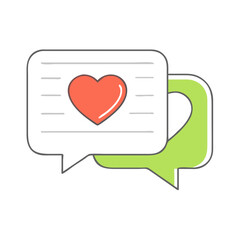 heartfelt message vector icon, mother’s day vector illustration - simple illustration of heartfelt message perfect for logos, and mother’s day -themed designs.