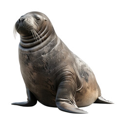 Naklejka premium Realistic Seal on transparent background for Educational and Creative Use in Various Projects