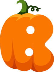 Alphabet Halloween Pumpkin Theme