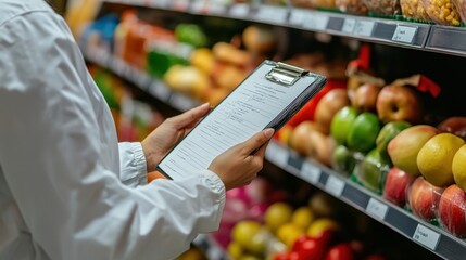 Professional Conducting Training Session on Reading Food Labels for Allergens and Nutritional Information