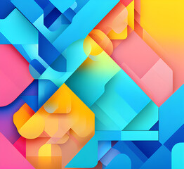 Obraz premium Blue tech lines universal background simple science and technology business line technology background.background vortex and use it as your wallpaper, posters and banners.Generative AI 