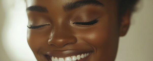 portrait, beauty, smile, skincare, woman, natural, face, fresh, simplicity, confidence, model, studio, positive expression, neutral backdrop, clean aesthetics, natural beauty, radiant skin