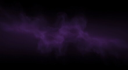 Dark Purple Smoke Abstract Background Mystical Haze Ethereal Texture