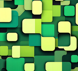 Abstract green neon color background led artificial intelligence, bright colorful splashes, modern futuristic texture, canvas for background, Generative AI