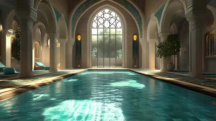 interior of a mosque