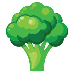 illustration of a broccoli